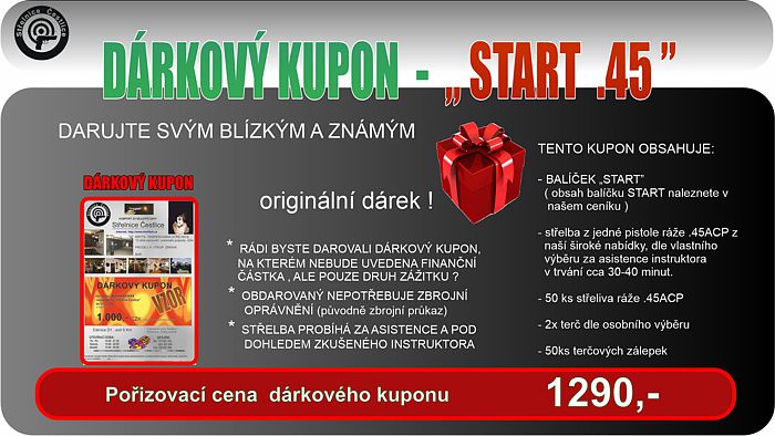 Dárkový kupon START .45