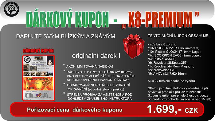 Akční zážitek-X8-PREMIUM